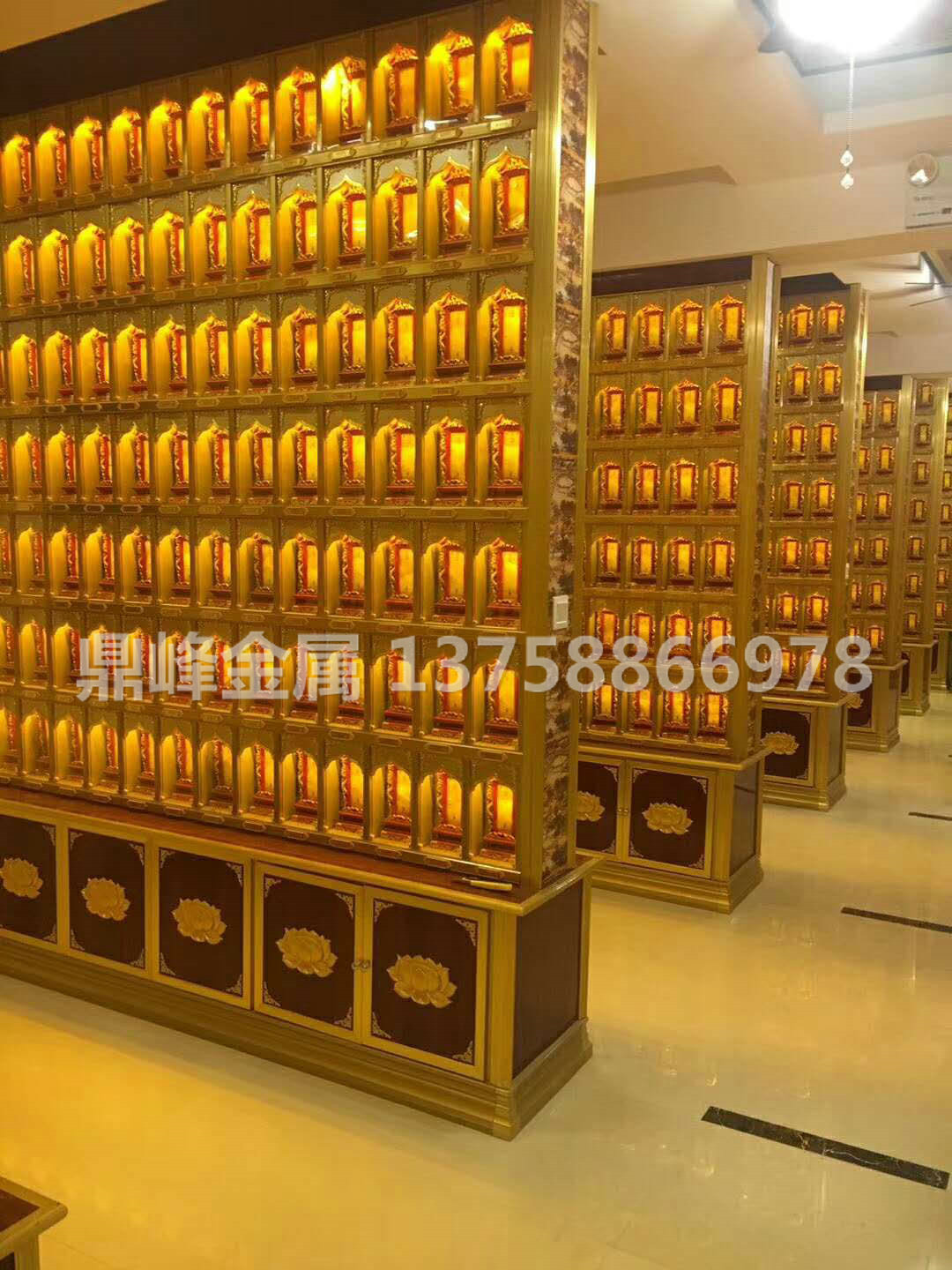 千佛龛万佛楼排位存放架